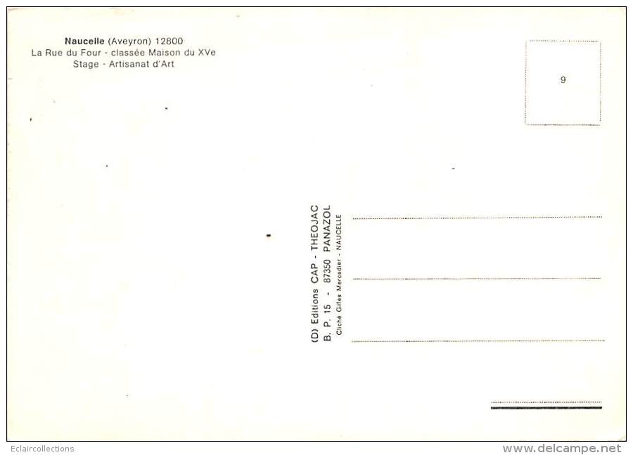 Naucelle       12      Rue Du Four  Vannier Et Potier   (10x15) - Sonstige & Ohne Zuordnung
