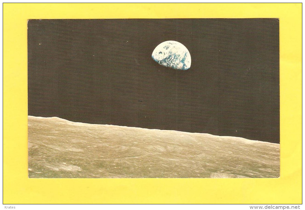 Postcard - Earth, Apollo 8   (23544) - Espace