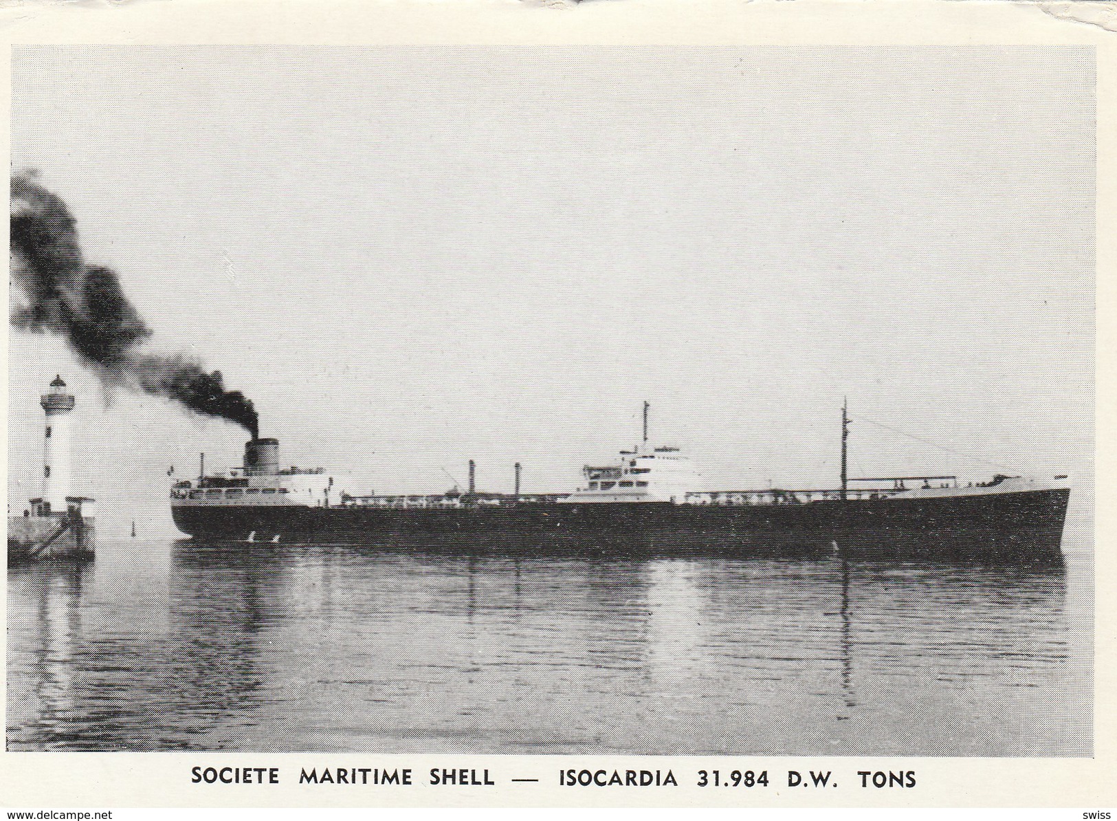 SHELL TANKER  ISOCARDIA - Tankers