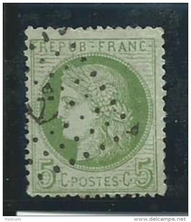 FRANCE: Obl., N°53, Obl. Ancre, B - 1871-1875 Cérès