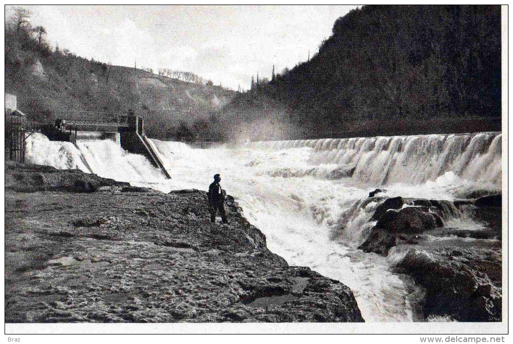 CPA  Bellegarde Barrages - Bellegarde