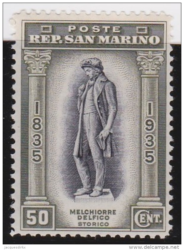 San  Marino     .   Yvert     200             .        *               .          Mint-hinged - Ongebruikt