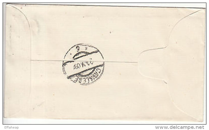 GB: EDVII Embossed Half-Penny Cover, London To Cavalese, Austria, 19-21 May 1909 - Covers & Documents