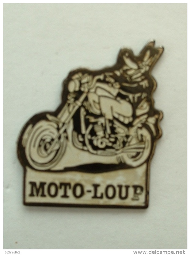 PIN´S MOTO LOUP - Motos