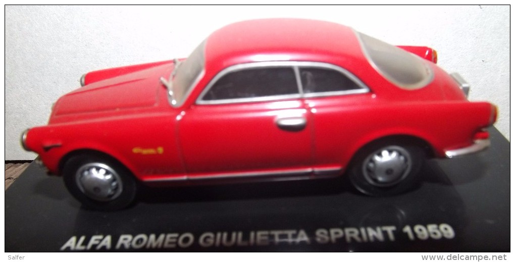 ALFA ROMEO  GIULIETTA SPRINT   1959 - Altri & Non Classificati