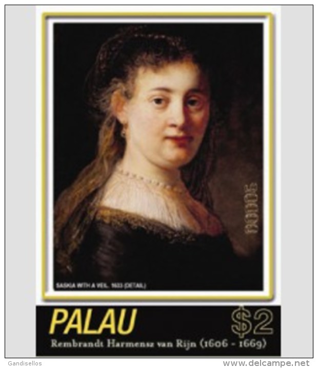 PALAU SHEET REMBRANDT ART PAINTINGS - Rembrandt