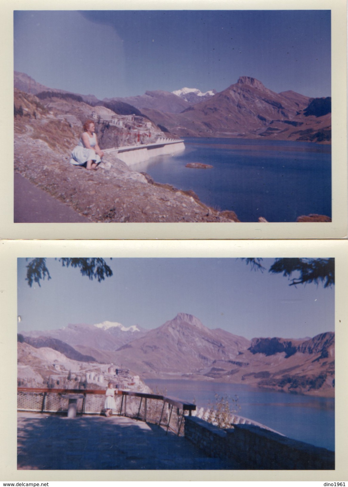 PHOTO 379 - 2 Photos Originales 12,5 X 9 - BEAUFORT SUR DORON - Le Barrage De Roseland - Orte