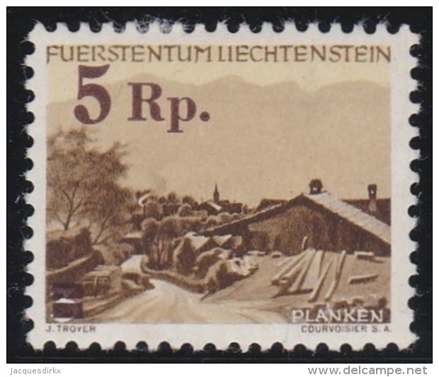 Liechtenstein         .   Yvert       246        .      *          .        Ungebraucht - Neufs