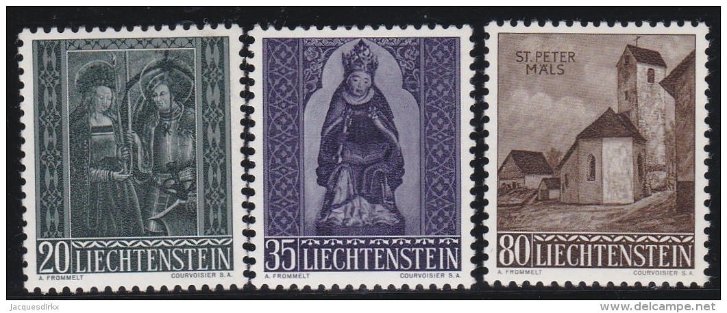 Liechtenstein         .   Yvert       336/338         .      *          .        Ungebraucht - Ungebraucht