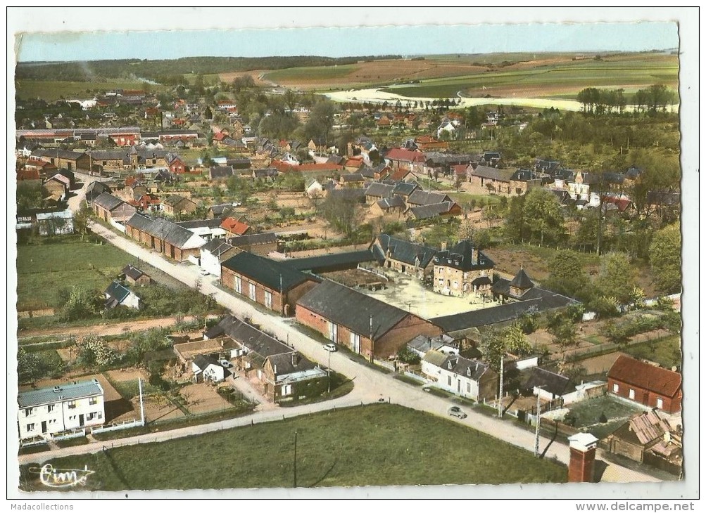 Moislains (80 . Somme ) Vue Générale Aérienne - Moislains