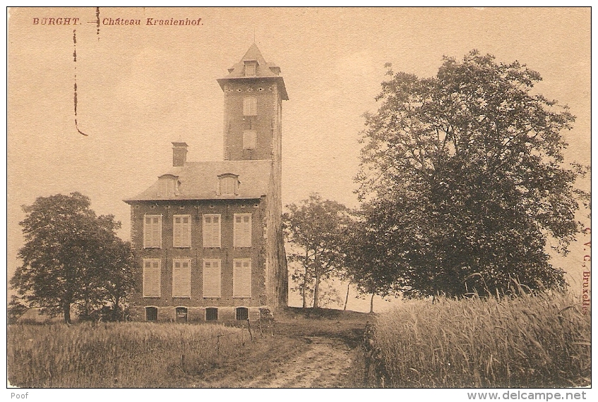 Burcht  / Burght : Château Kraaienhof ( Kasteel) - Zwijndrecht