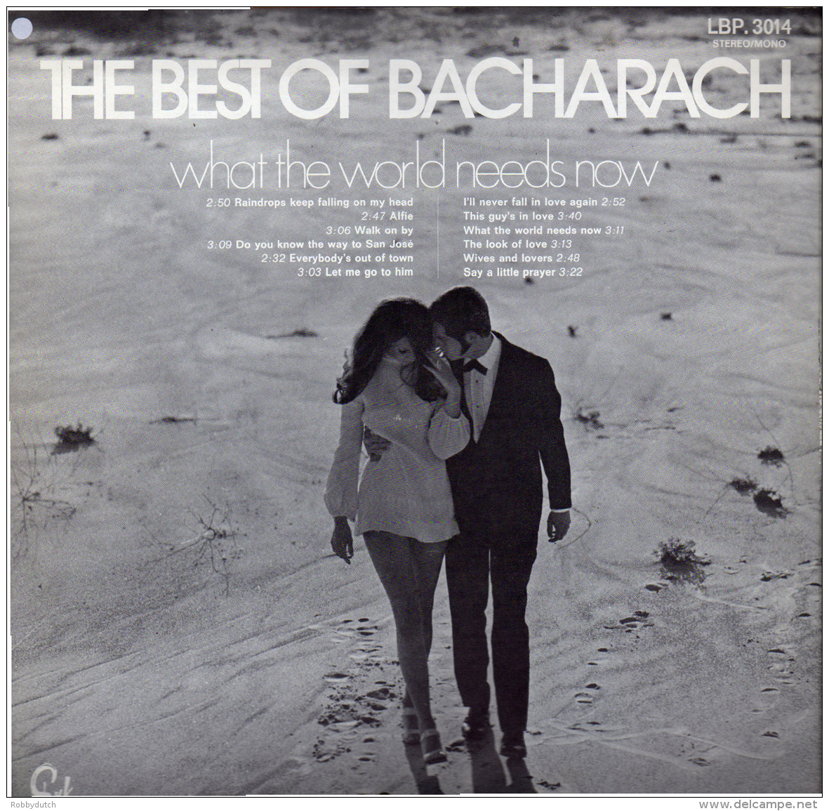 * LP *  THE BEST OF BURT BACHARACH - WHAT THE WORLD NEEDS NOW (Holland 1976 EX!!!) - Disco, Pop