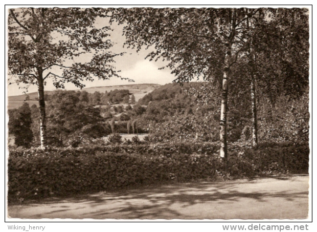 Vlotho Valdorf - S/w Bad Seebruch Blick Auf Den Eiberg - Vlotho