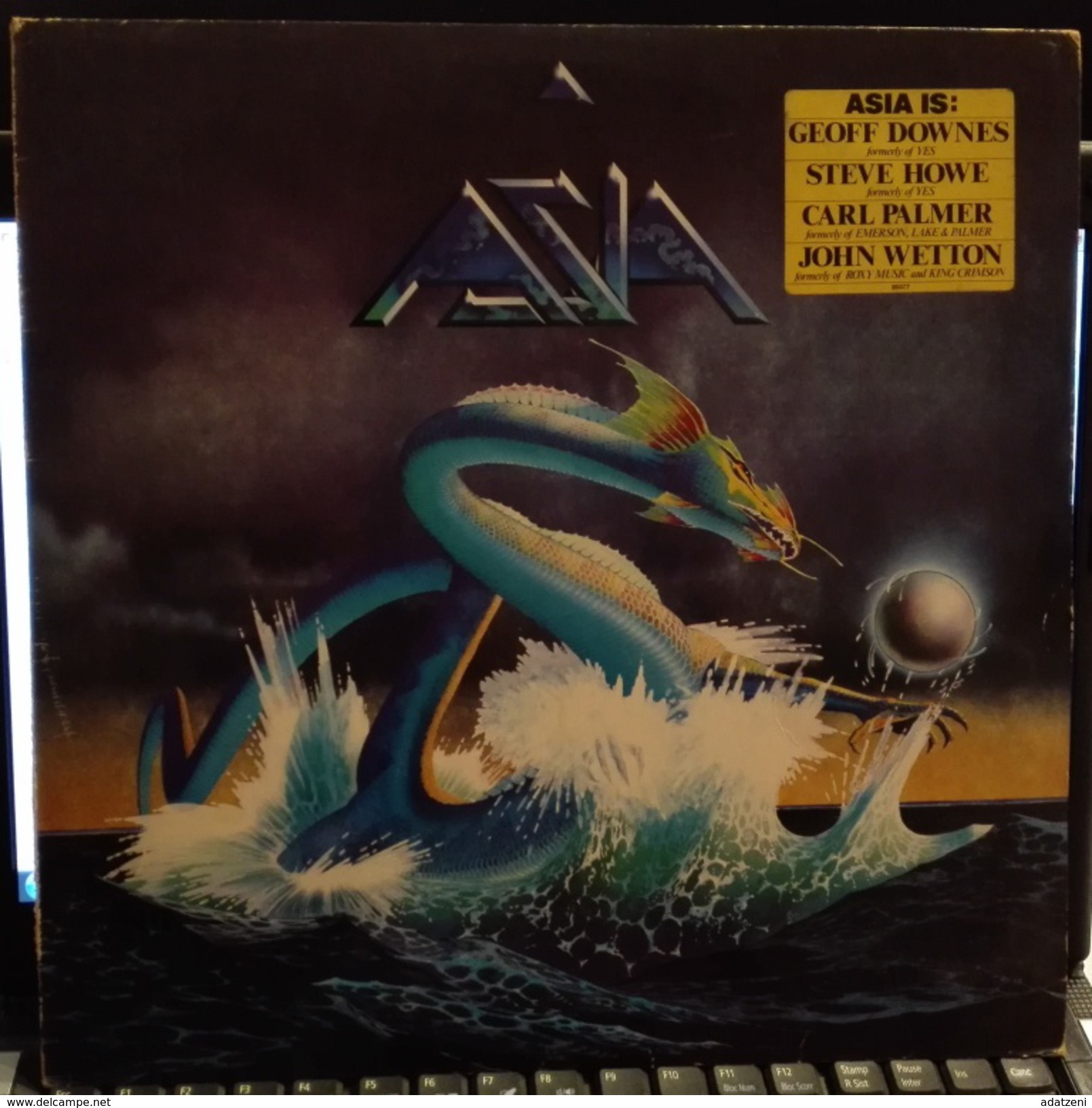 LP –ASIA 1982 DOWNES HOWE PALMER WETTON - Rock