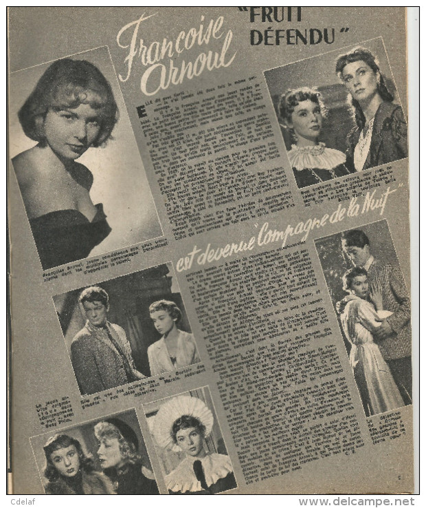 Revue Festival No  208 Françoise Arnoul Violettes Impériales 2 Eme Trimestre 1953 - Other & Unclassified