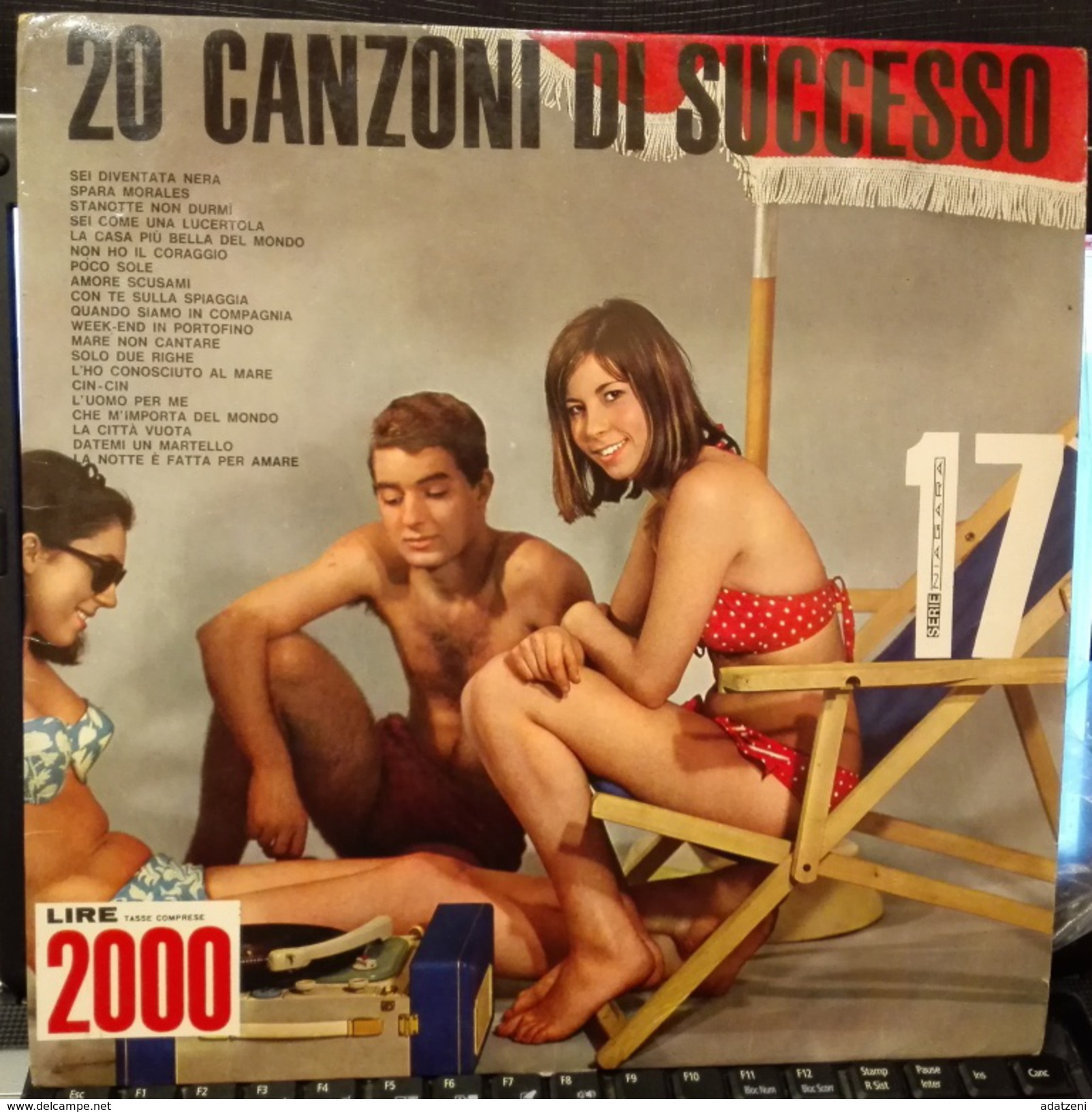 20 SUCCESSI DEL SECOLO NIAGARA 17 LP TONY ARDEN GIUSY VITTORIO VITTI MARIO BATTAINI - Altri - Musica Italiana