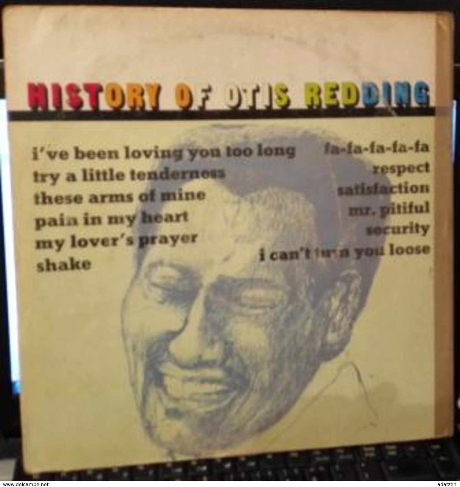 LP – OTIS REDDING 1971 HISTORY OF - Rock