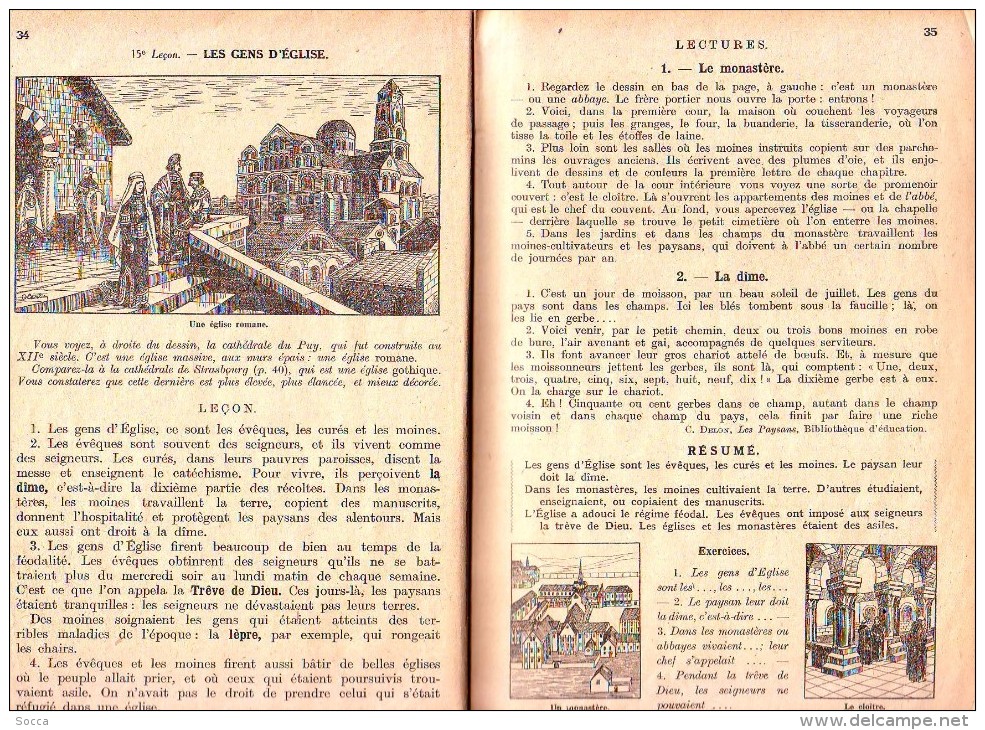 ANCIEN LIVRE  De 1947 " PETITE HISTOIRE De FRANCE - Cours élémentaire Et Cours Moyen 1ère Année - 6-12 Years Old