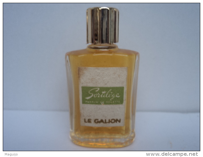 LE GALION "SORTILEGE" MINI PARFUM DE TOILETTE       LIRE &amp; VOIR !! - Miniatures Femmes (sans Boite)