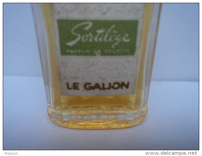 LE GALION "SORTILEGE" MINI PARFUM DE TOILETTE       LIRE &amp; VOIR !! - Miniatures Femmes (sans Boite)