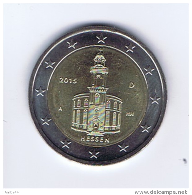 Germania - 2 Euro Commemorativo 2015 - Chiesa Di San Paolo - Zecca A - Germany