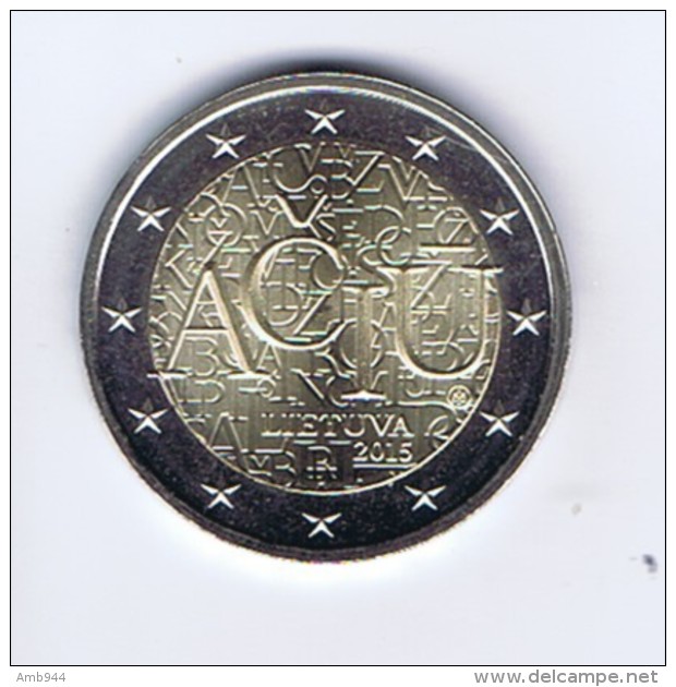 Lituania - 2 Euro Commemorativo 2015 - Lingua Lituana - Lithuania