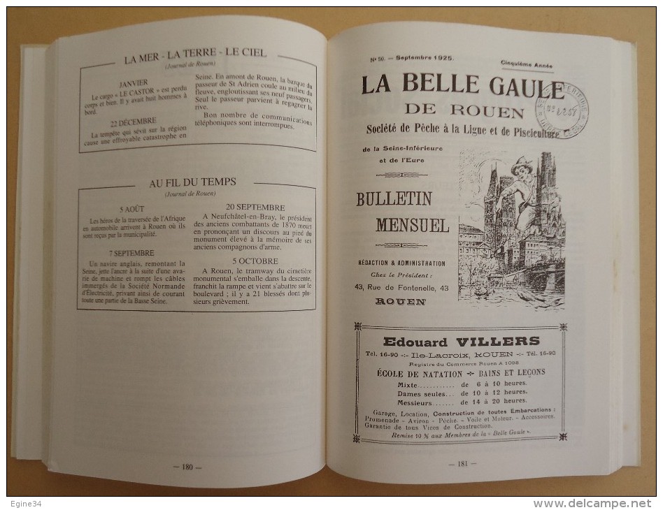 Journal d'Un Département - La Seine-Maritime (Seine-Inférieure) 1900-1950