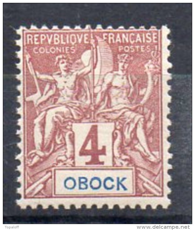 Obock N°34  Neuf Charniere - Unused Stamps