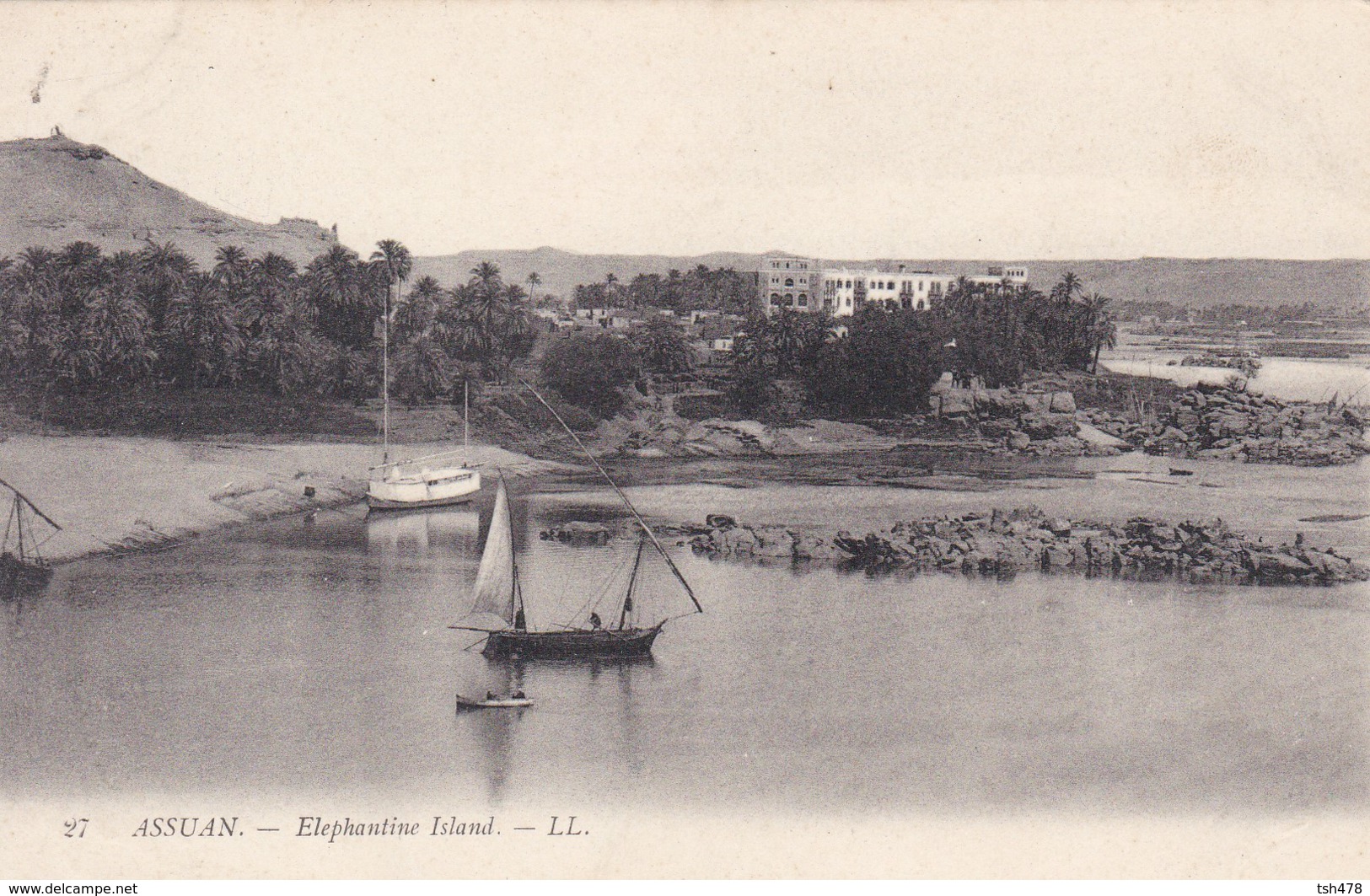 EGYPTE--ASSUAN---elephantine Island---voir 2 Scans - Aswan