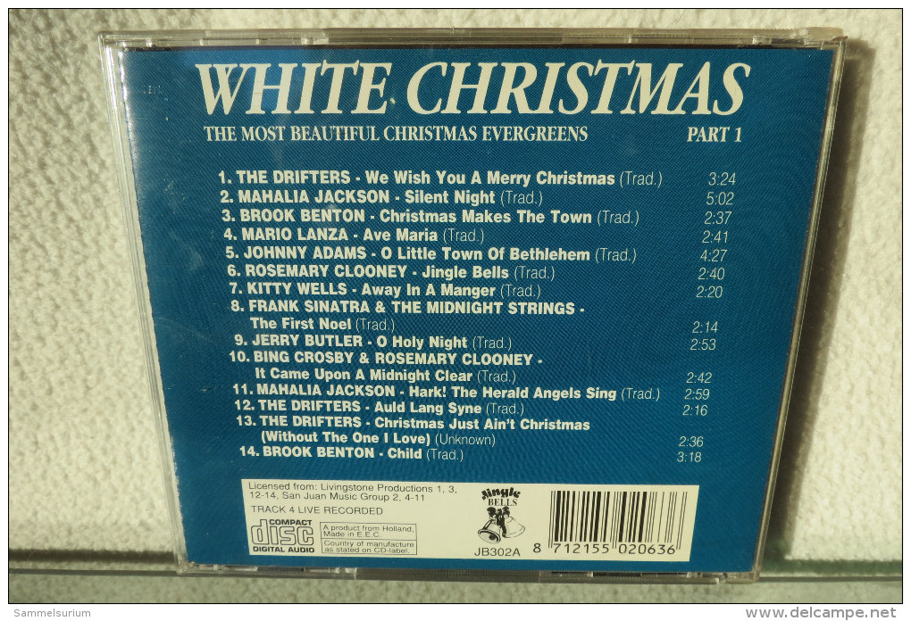3 CD "White Christmas" The Most Beautiful Christmas Evergreens - Chants De Noel