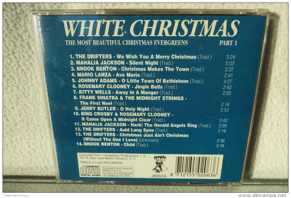 3 CD "White Christmas" The Most Beautiful Christmas Evergreens - Weihnachtslieder