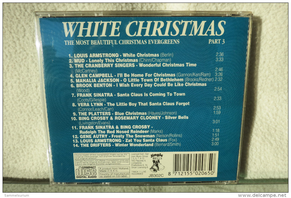3 CD "White Christmas" The Most Beautiful Christmas Evergreens