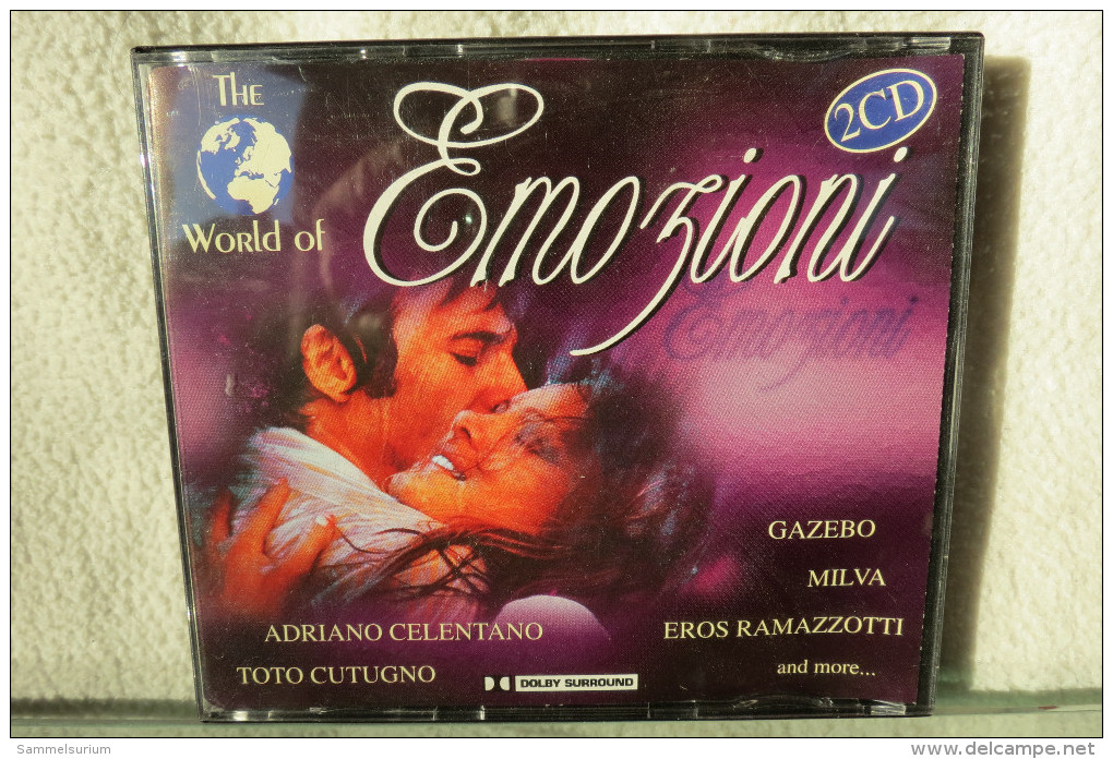 2 CDs "The World Of Emozioni" Italienische Musik - Autres - Musique Italienne