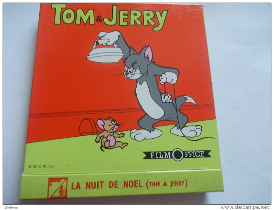 SUPER 8 - TOM & JERRY - LA NUIT DE NOEL - FILM OFFICE - Pellicole Cinematografiche: 35mm-16mm-9,5+8+S8mm