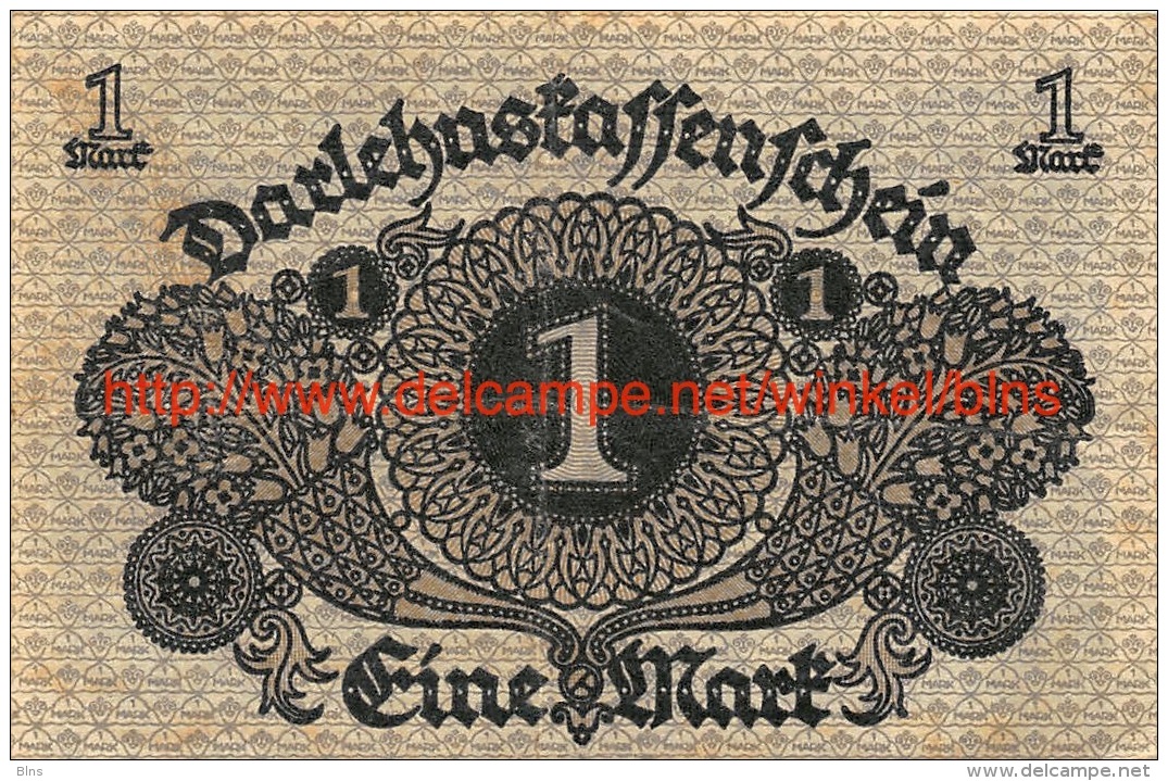 Eine Mark 1920 - 1 Mark