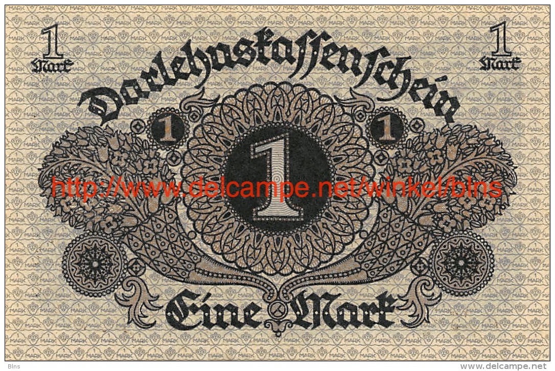 Eine Mark 1920 - 1 Mark