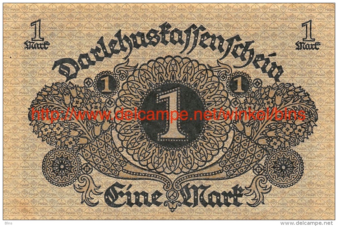 Eine Mark 1920 - 1 Mark