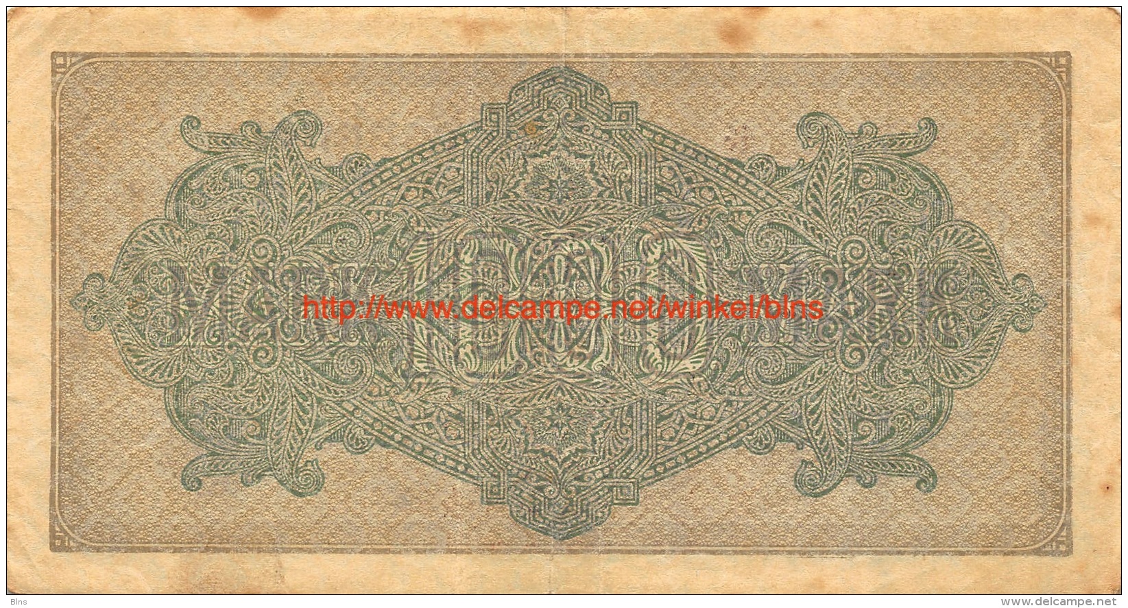 Tausend Mark 1000 Reichsbanknote 1922 - 10000 Mark