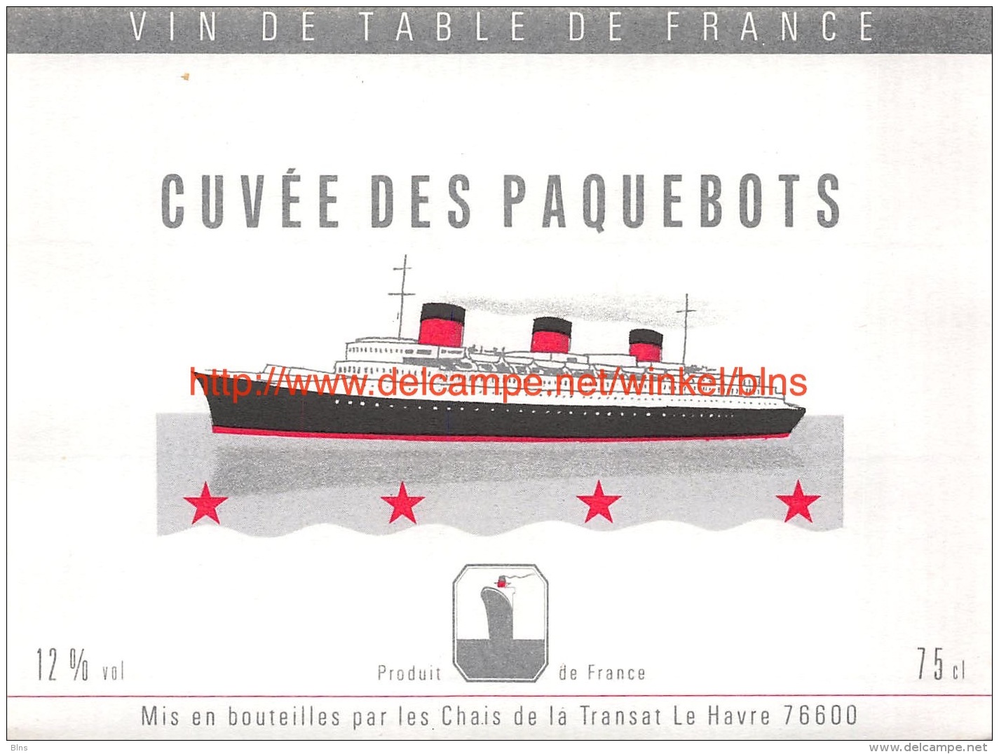 Cuvée Des Paquebots - Autres & Non Classés