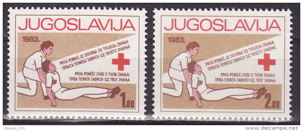 YUGOSLAVIA 1983. Red Cross, MNH (**):VF - Bienfaisance