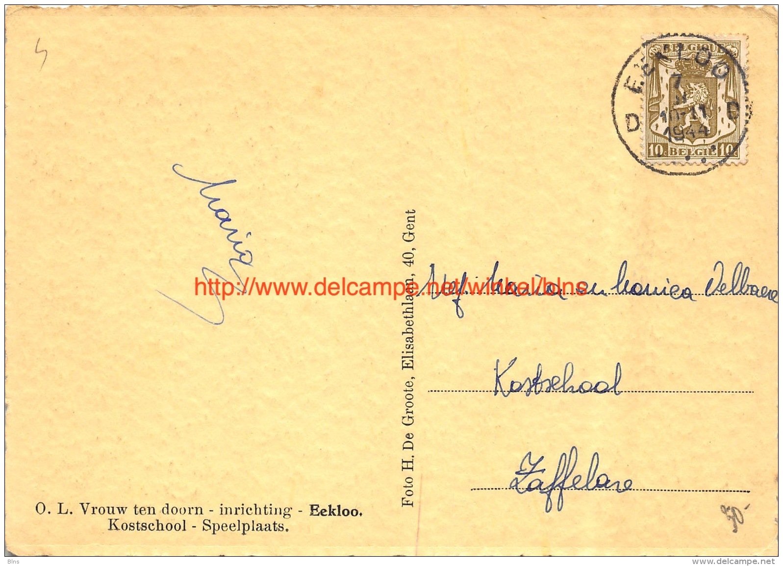 1944 Inrichting OLV Tn Doorn Eeklo - Eeklo