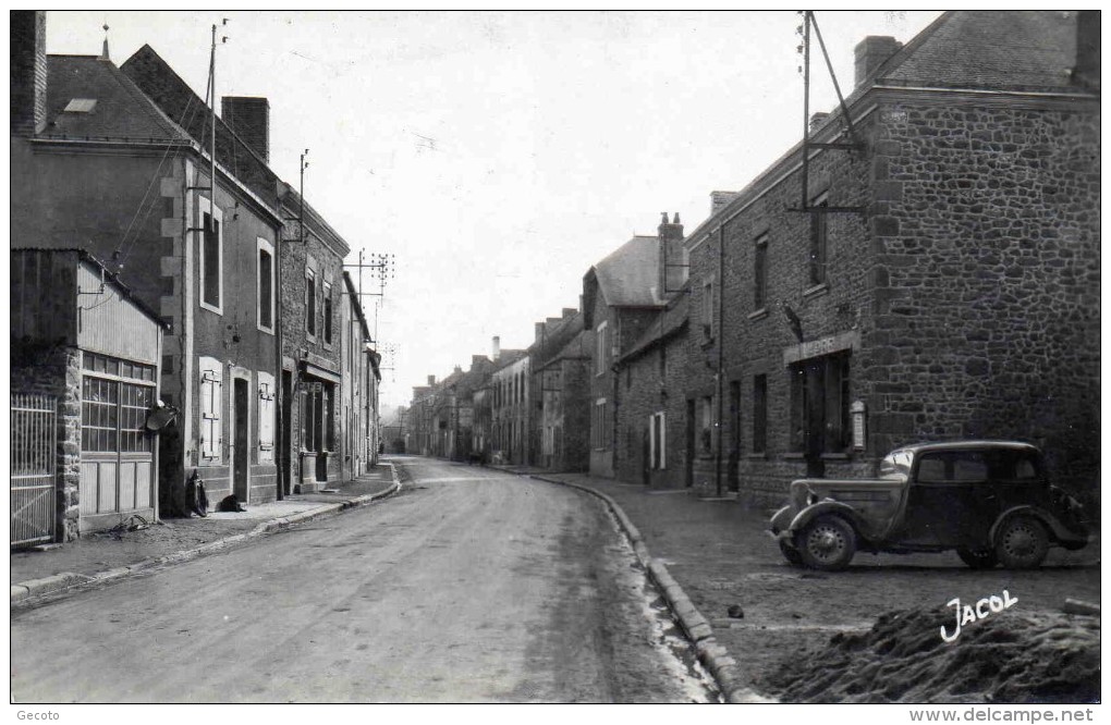 Commer - La Grande Rue En 1951 - Sonstige & Ohne Zuordnung