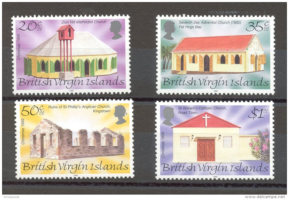 British Virgin Islands - 1999 Christmas MNH__(TH-17315) - British Virgin Islands