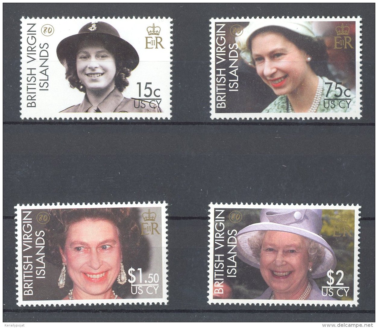 British Virgin Islands - 2006 Queen Elizabeth II MNH__(TH-16889) - British Virgin Islands