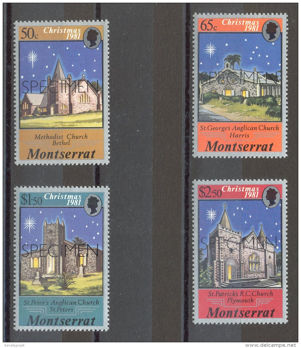 Montserrat - 1981 Christmas MNH__(TH-17326) - Montserrat