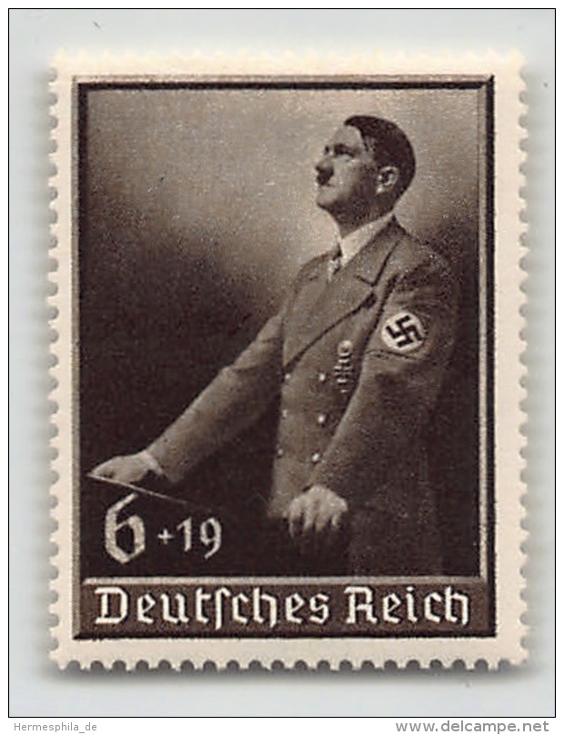 DEUTSCHES REICH, THIRD REICH, MI 694 *, MLH, ADOLF HITLER - Ungebraucht