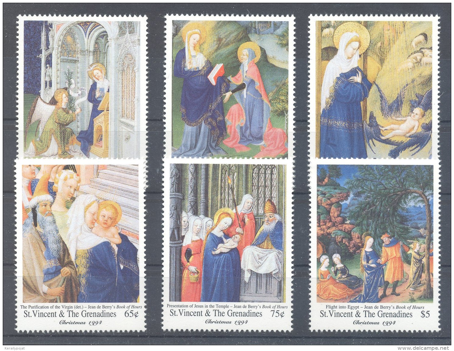 St.Vincent - 1994 Christmas MNH__(TH-2243) - St.Vincent (1979-...)