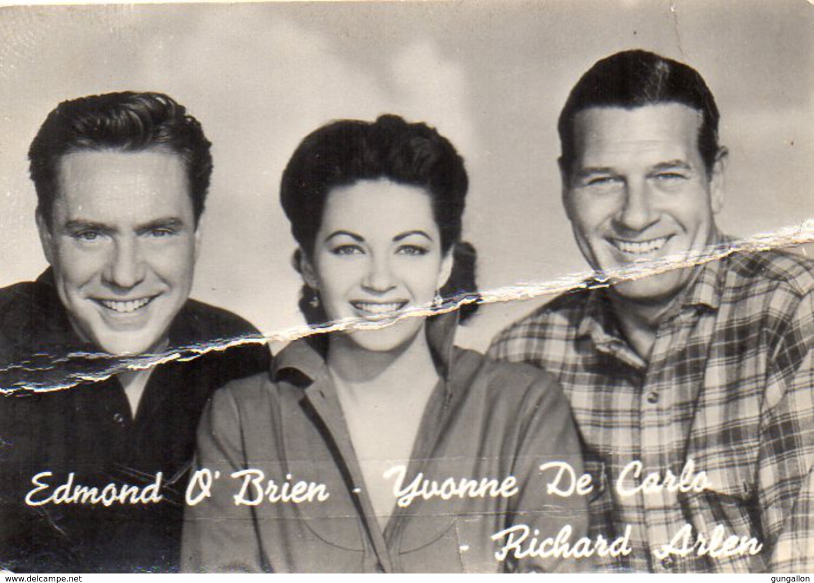 Edmond O'Brien - Yvonne De Carlo - Richard Arlen  "Attrici E Attori  Cinema" - Altri