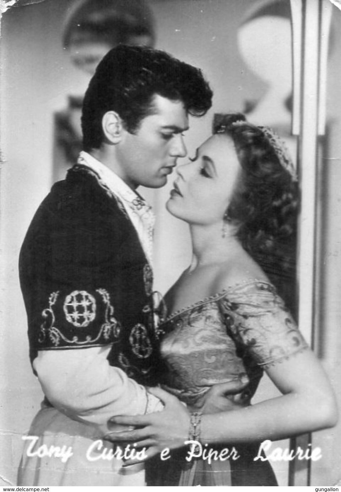 Tony Curtis E Piper Laurie  "Attrici E Attori  Cinema" - Altri