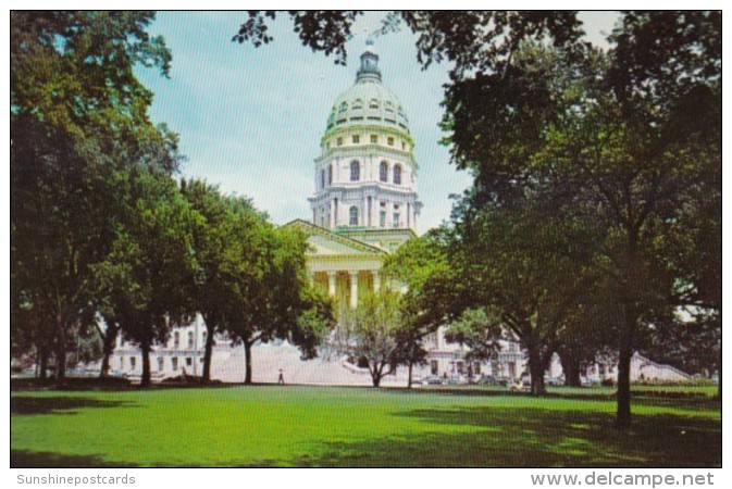 State Capitol Building Topeka Kansas 1965 - Topeka